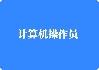 大黑屌爆操日本肥逼计算机操作员